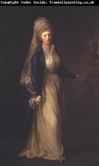 Anton  Graff Portrait of Princess Louise Augusta of Denmark
